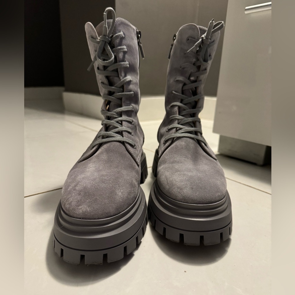 Stuart Weitzman Suede Boots - image 2